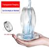Transparent Hollow Anal Plug with Pull Beads - Outdoor Wearable Anal Speculum for Men and Women
