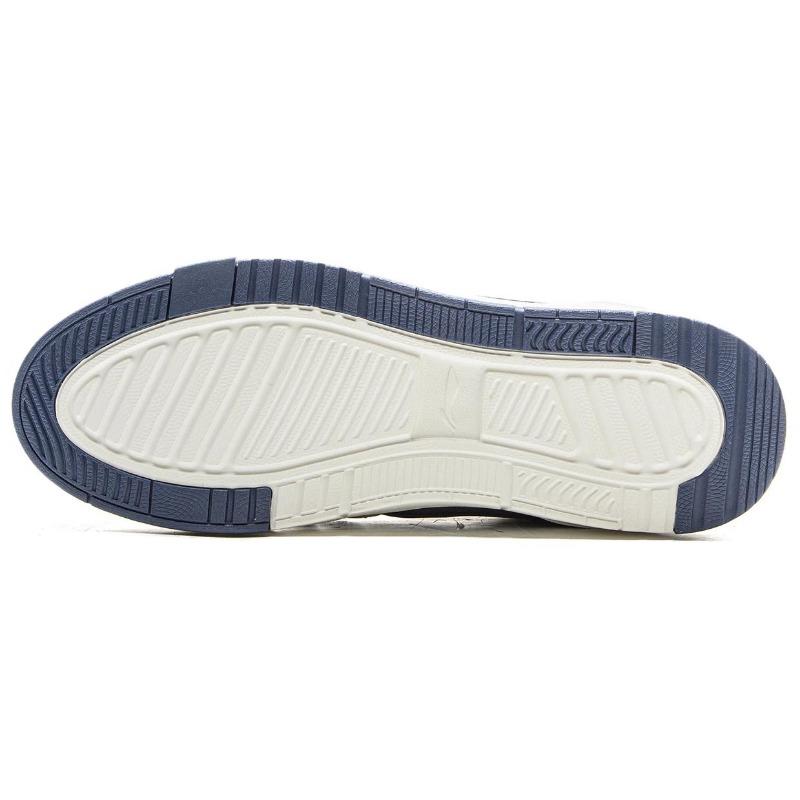 Li Ning Common anni '80 Semplici Comode Resistenti Assorbimento degli urti Sneakers Alte Uomo Sneakers AGCV407-3