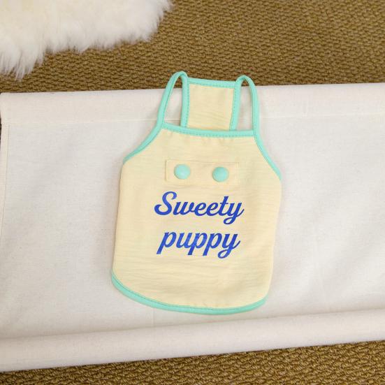 Dog Cooling Vest for Small Medium Dogs Soft Breathable Summer Dog Outfits Cute Spaghetti Strap Sleeveless Puppy Clothes