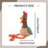 Squeaky Chewable Dog Toy, Sturdy And Bite-resistant, Interactive Fun, for . Chicken.