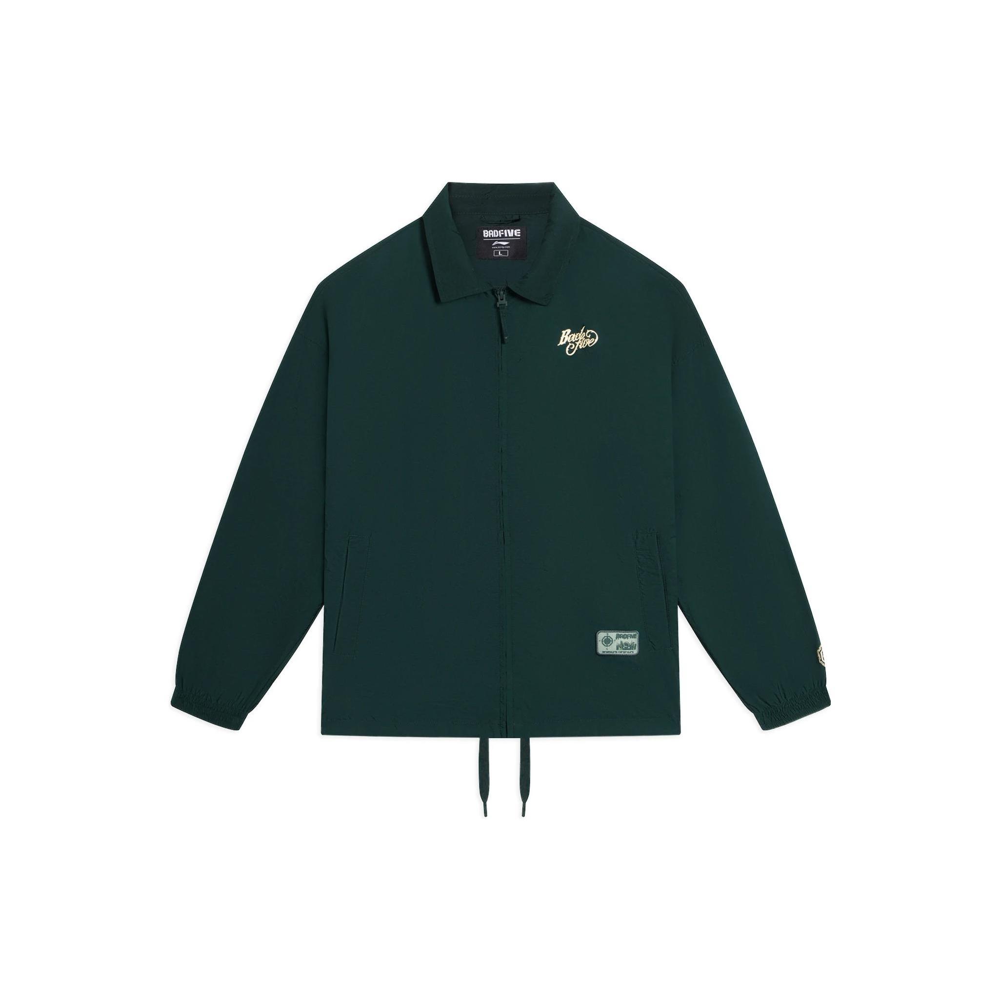 Li-Ning BadFive Graphic Jacket Dark Green Men s AFDS567-1 M