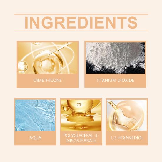 30ML Color Changing Foundation SPF 50 Light Spectrum Hydrating Liquid Foundation Long-Lasting Waterproof Face Makeup Concealer for All Skin Types