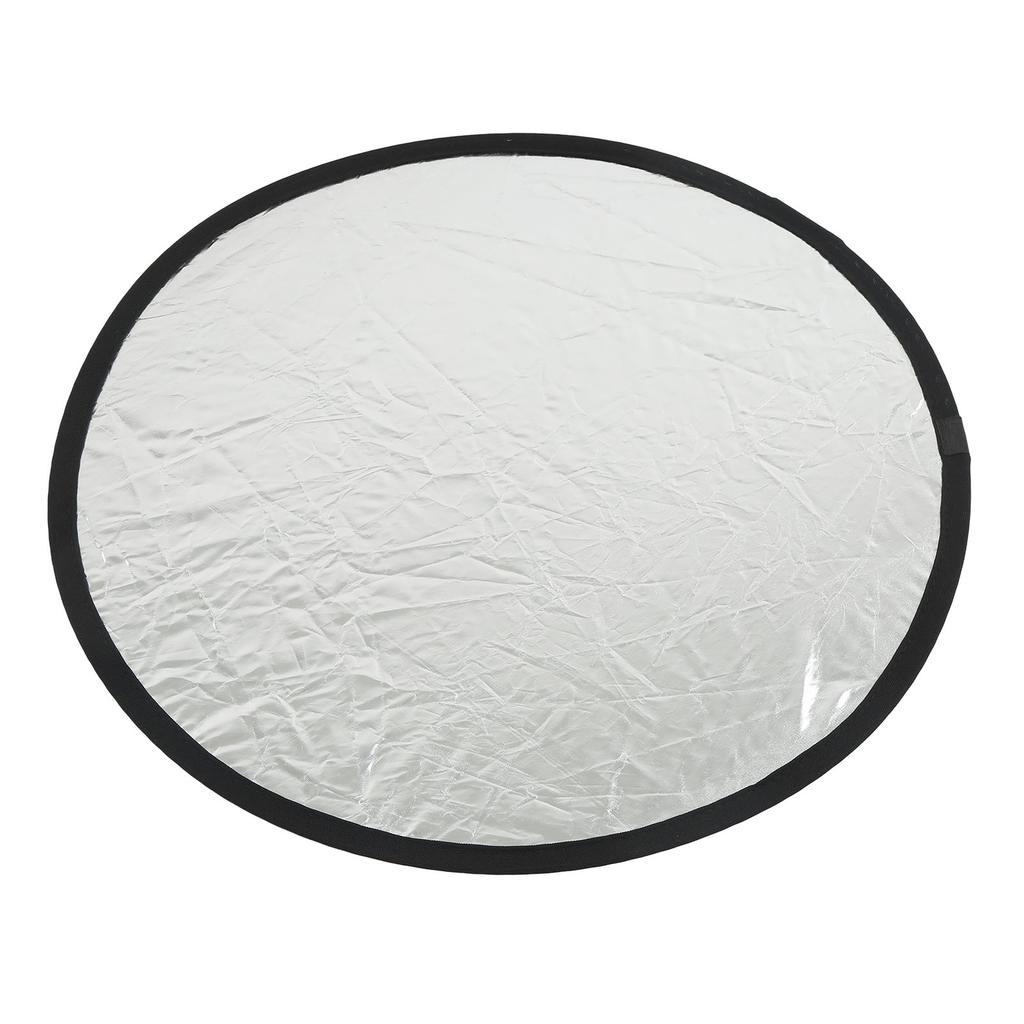 Silver Gold 2 In 1 Reflector Portable Round Light Reflector for Photography Photo Lighting
