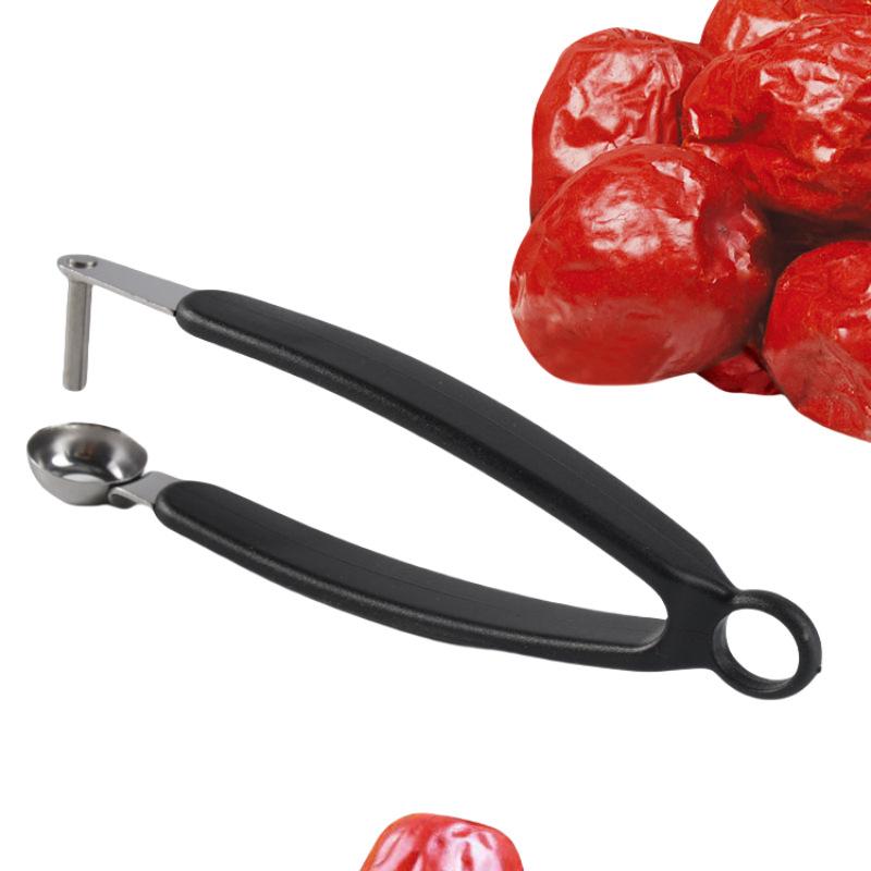 1Pcs Portable Multifunctional Cherry Pitter Remover Jujube Squeeze Pitter Fast Remover Tool Kitchen Gadget Fruit Vegetable Tools