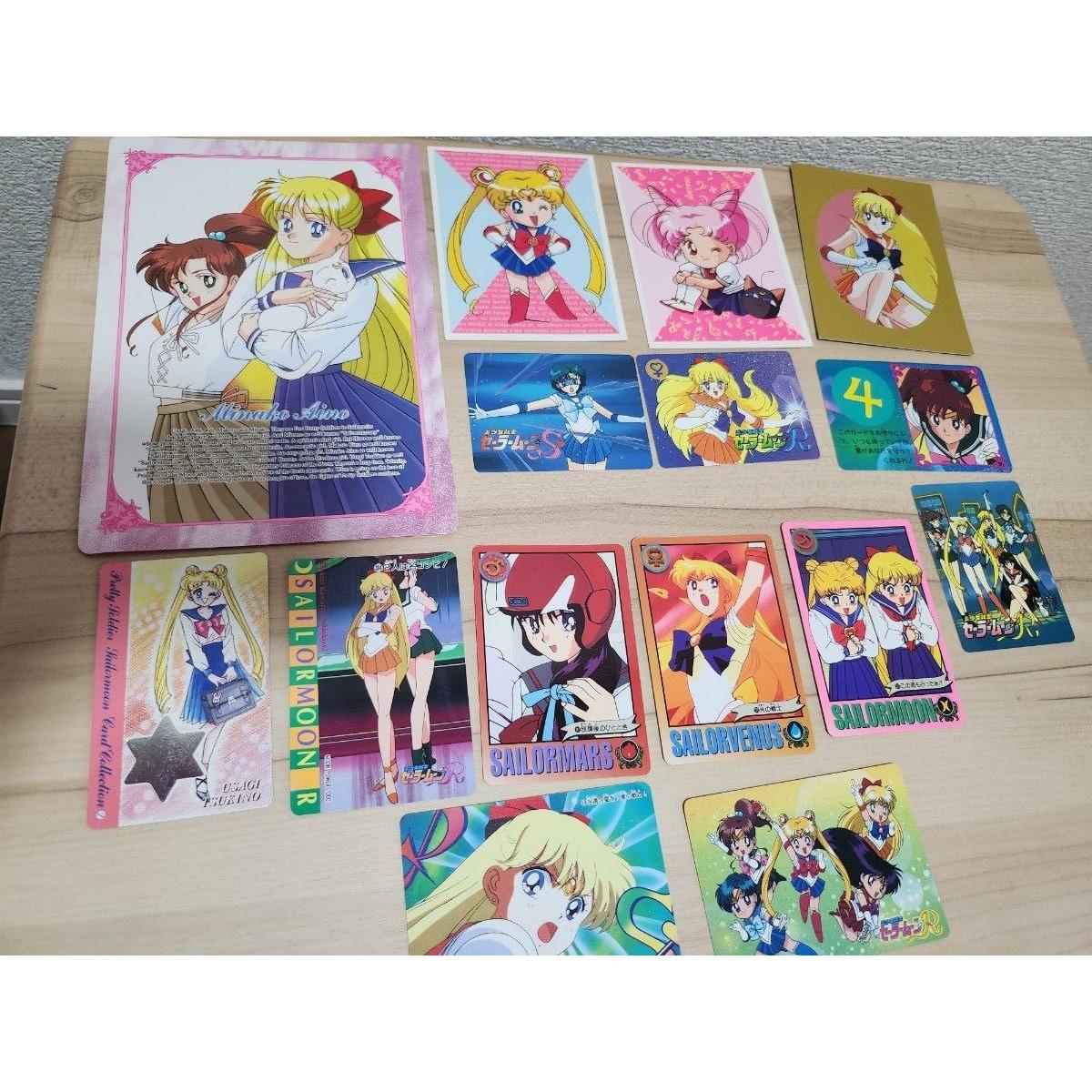 Used Pretty Guardian Sailor Moon Card with Card Case