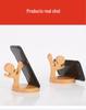 Beech Wood Phone & Tablet Stand: Lazy Person's Desk Ornament & Gift