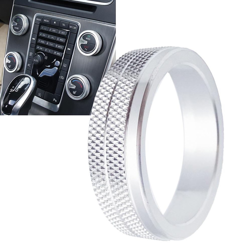 Knob Cover Ring for Improved Grip On For Volvo XC60 For S80 V40 Controls