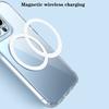 For iPhone 14 Simple Transparent Magsafe Phone Case