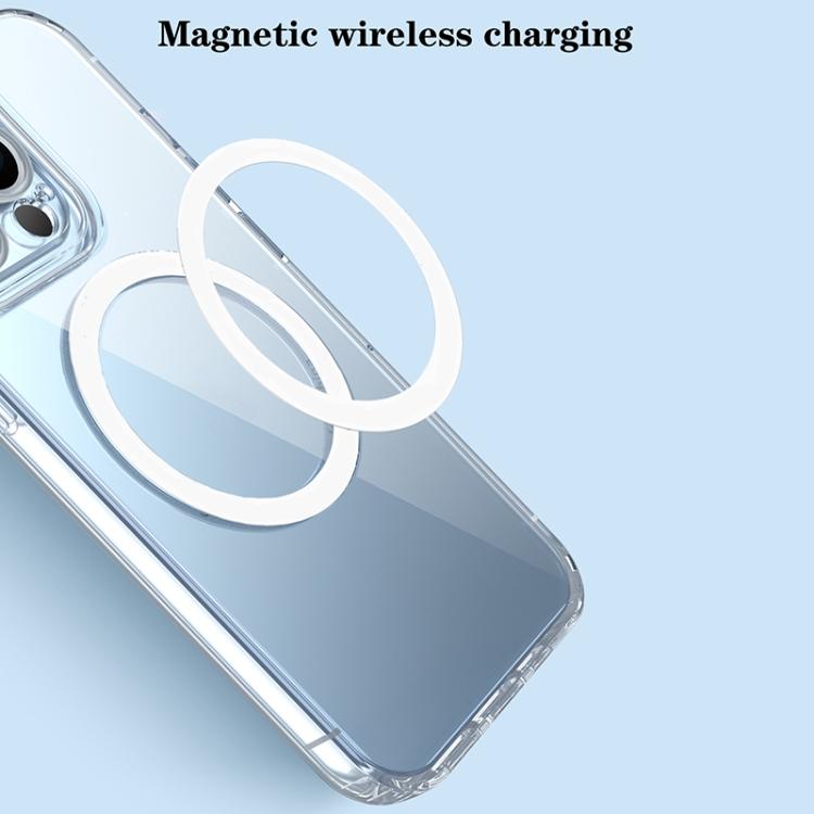 For iPhone 14 Simple Transparent Magsafe Phone Case