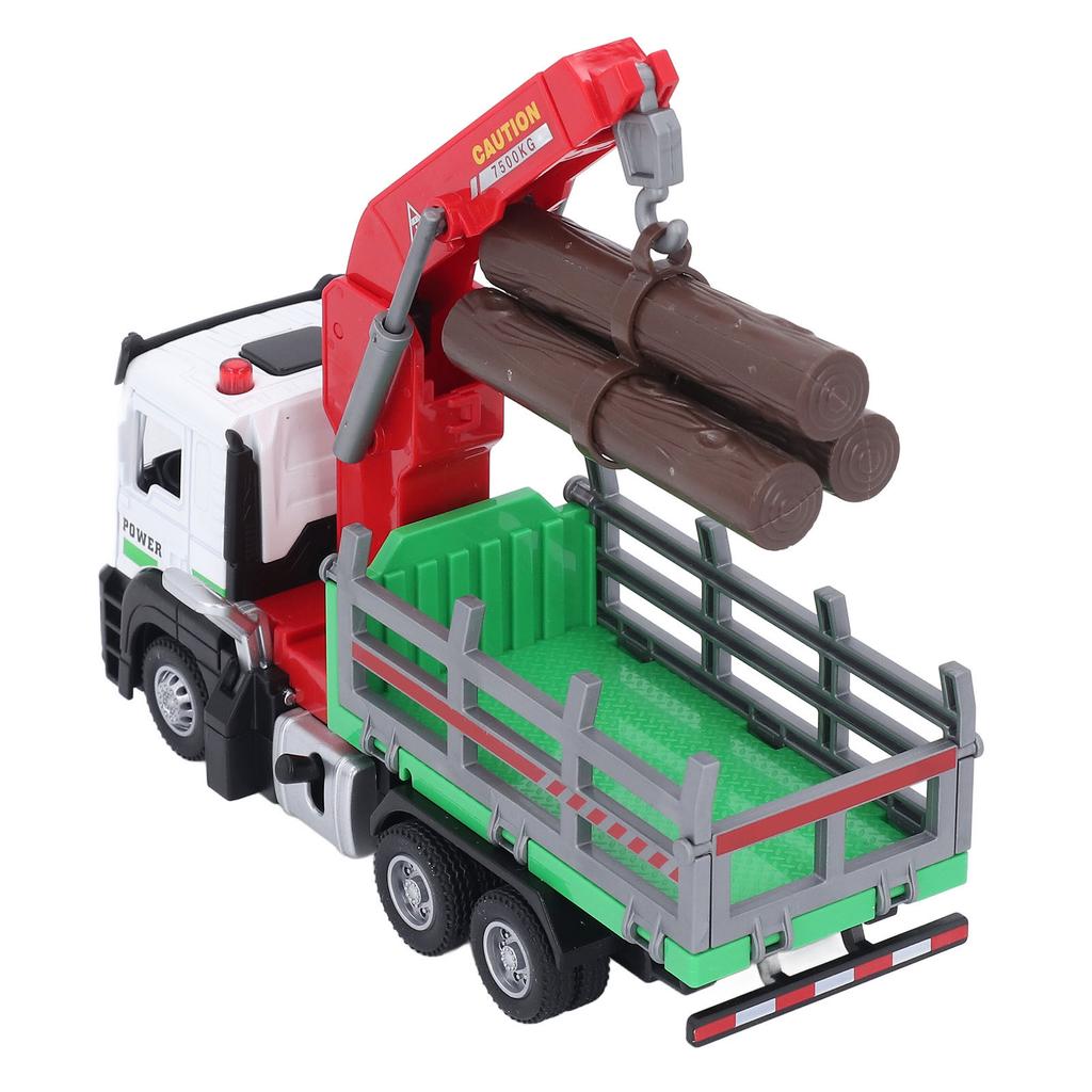 1:32 Holztransportkran Legierungssimulation Holztransporter mit Licht Ton für Kinder Kleinkinder