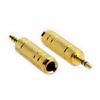 Audios Adapters 1/8inch To 1/4inch Audios Adapter for High Fidelitys Sound In Headphones and Amplifiers Sound Adapter