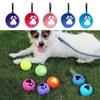 Colorful Dog Toy Ball Protective Cover with Hook Pet Ball Holder  for Cats/Puppy