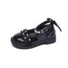 Spring New Girls' Leather Shoe Soft Soled Kids Shoes Fashion Mary Jane Shoes Girls' Single Shoe Anti Slip Girl Princess Shoes