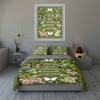 Floral, butterfly, serene. Bedding Duvet cover sets Duvet covers Pillowcases gifts (1 * Duvet Cover 2 * Pillowcases, without duvet insert)