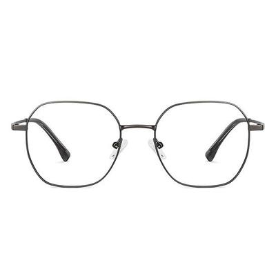 VINCENT CHASE EYEWEAR Zero Power Bluecut & Antiglare Computer Eyeglasses For Eye Protection | Full Rim Hexagonal | Men & Women | | VC E13787