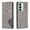 For Xiaomi Redmi 15 5G (Global) (169mm) Case Card Slots Geometry Imprint Leather Phone Cover