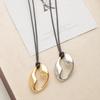 Popular Choice Fall Winter Light Luxury Sweater Chain Accessories Premium Multi-style Leather Cord Necklace