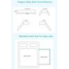 Cross-Border All-Cotton Baby Bed Surround: Removable, Washable, Anti-Collision, Anti-Pinch Guardrail