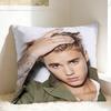 J-Justins B-Bieber Pillow Case Soft Pillow Cover Kawaii Cushion Cover For Chair Sofa Home Decor
