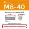 304 Stainless Steel Pressure Plate Cylindrical Head Rivet Screw (FHS-M2 M2.5 M3 M4 M5 M6 M8 M10)