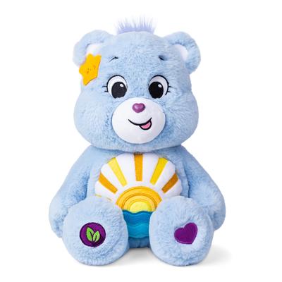 Care Bears Medium Plush Sea Friend Bear Soft and Cuddly Amazon Exclusive 14-Inch - - Eco-friendly Material!