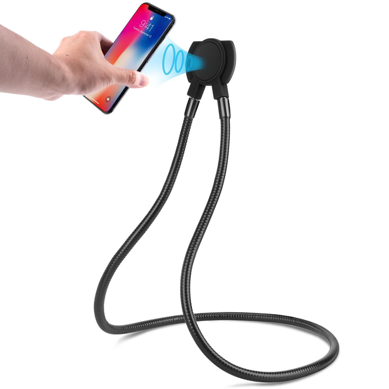 

Magnetic Adjustable Gooseneck Lazy Mobile Phone Tablet Stand Desktop Holder Bracket