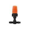 Adjustable 4/7 Orange Single-Outlet Atomizing Nozzle for Agricultural Irrigation Micro-Sprinkler and Humidification