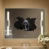 Happy Halloween Silent Skull Sticker Window Home Decoration Decal Car Sticker Decor