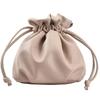Arcade Women's Drawstring Bag, Shoulder Bag, 2-Way Bag, Faux Leather Bucket Bag, Mini Bag, Ivory