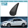 Front Left Door Mirror Corner Mudguard Triangle Cover No.6011802170 for Toyota Corolla 2014-2016 Plastic Black