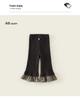 2025 Autumn Girls' Flare Pants: Skin-friendly, Comfortable, Lace Leggings for Kids
