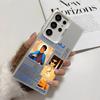 C-Cris Mj Singer Rap Phone Case For Samsung Galaxy S25 Edge S24 S23 S22 S21 S20 Ultra Funda Silicone Silver Cover