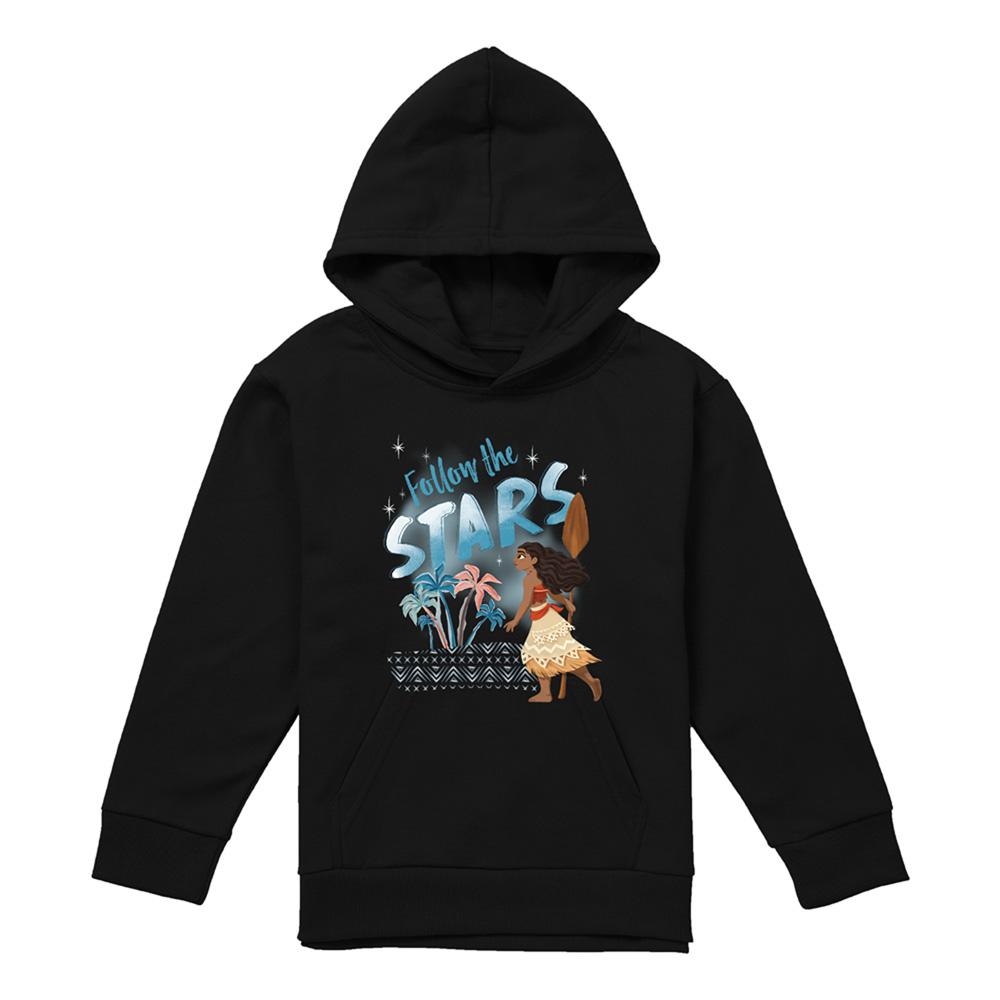 Moana Childrens/Kids Follow The Stars Hoodie