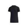 Adidas Neo Casual Running Printed Short Sleeve T-Shirt Women Tops Black GJ7933