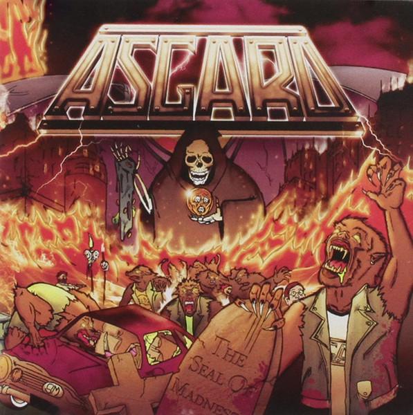 

CD ASGARD - The Seal Of Madness MGP080 My Graveyard Pr 2011 Italy Rock Used