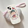 Catoon Chibi M-Maruko ChanS Phone Case For IPhone 16 15 14 13 12 11 Pro Max Plus Shockproof Leather Cover