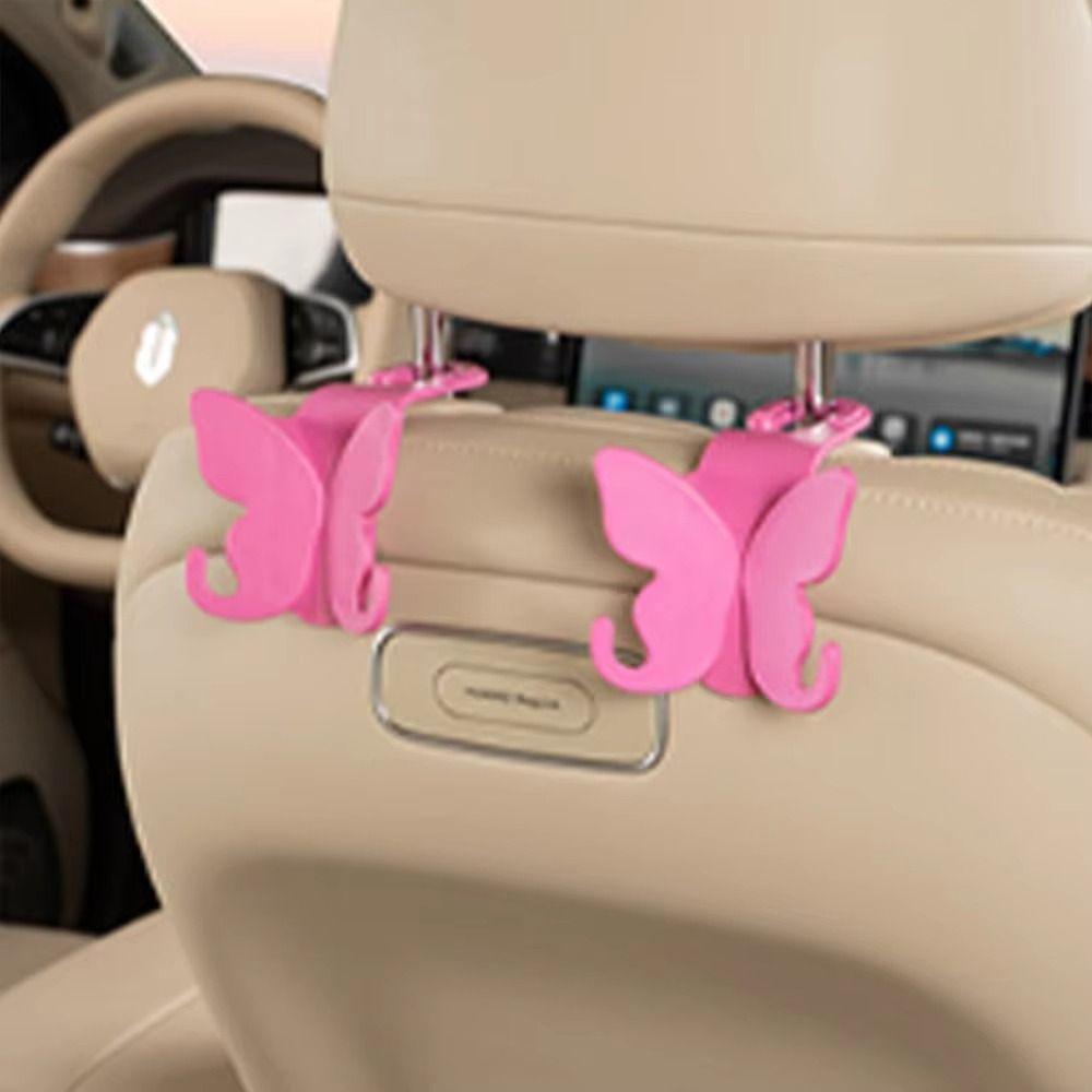 Butterfly Shape Car Seat Hook Hidden Hook Car Seat Back Organizer  Vehicle Use