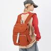 Student's Large Capacity Schoolbag Men's Color Contrast Backpack