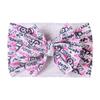 New Baby Hair Accessories, Children's DIY Fabric Headband, Baby Printed Bow Headband Headscarf