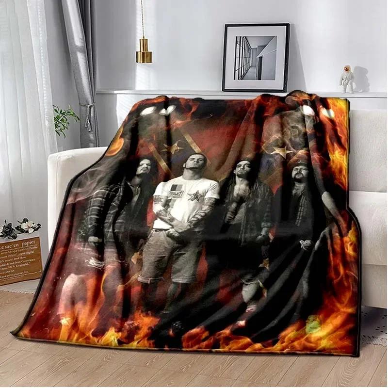 Κουβέρτα US Pantera Band Πόστερ Dimebag Darrell Τυπωμένη, για Σαλόνι, υπνοδωμάτιο, σπίτι, αυτοκίνητο, γραφείο, Δώρο για φίλο, εσύ Αγαπάς