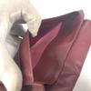 CARTIER Must de Line logo wallet Long wallet Long Wallet Leather wine-red
