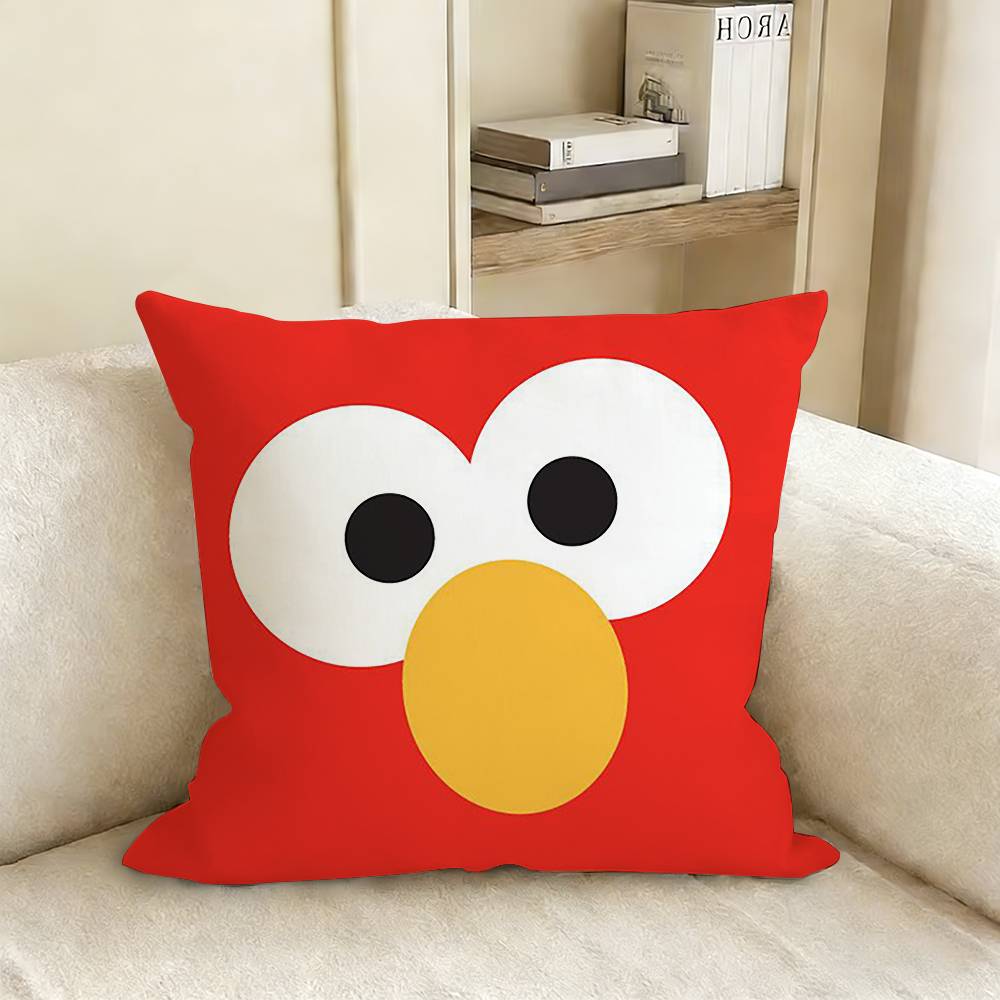 EElmoS Red Pillow Cover Sofa Cushion Cover Home Room Decoration Children Gift