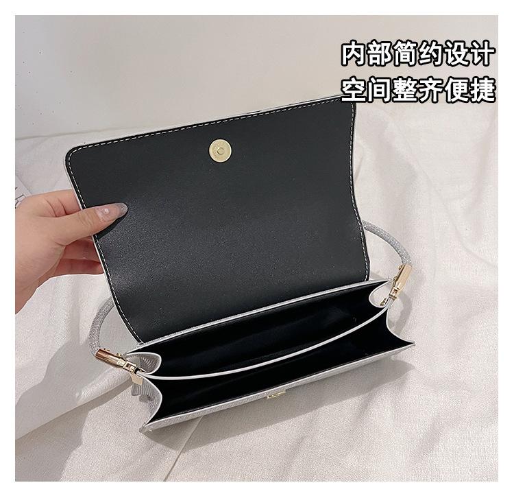 Women Evening Clutch Bags Elegant Luxury Female Silver/Black/White Clutch Wedding Purse Party Handbag Ladies Chain Shoulder Bags