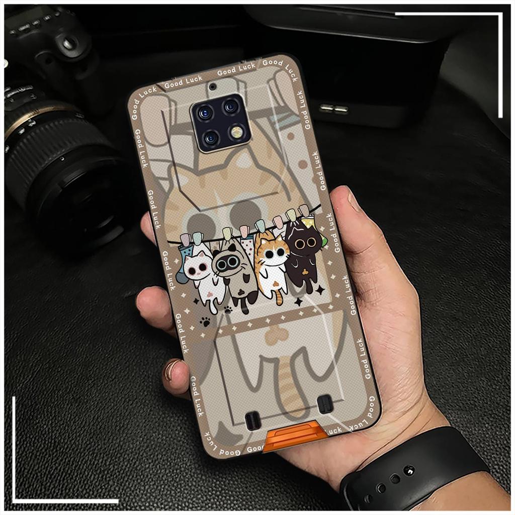 TPU Shockproof Phone Case For Oukitel WP6 Back Cover Anti-dust Waterproof Soft Case Cute Full Wrap Dirt-resistant