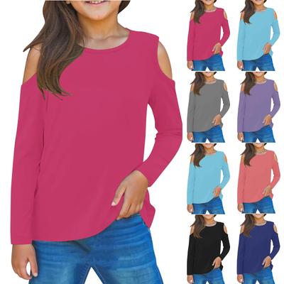 Toddler Girl Boy T-Shirts Kids Top Boys And Girls Printed Long Sleeved T-shirt