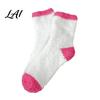 Plush Home Slippers 1 Pair Women Fuzzy Socks for Valentine's Day Warm Fluffy Coral Fleece Day Slipper Socks Fall Winter Thick Sleeping Gift Holiday