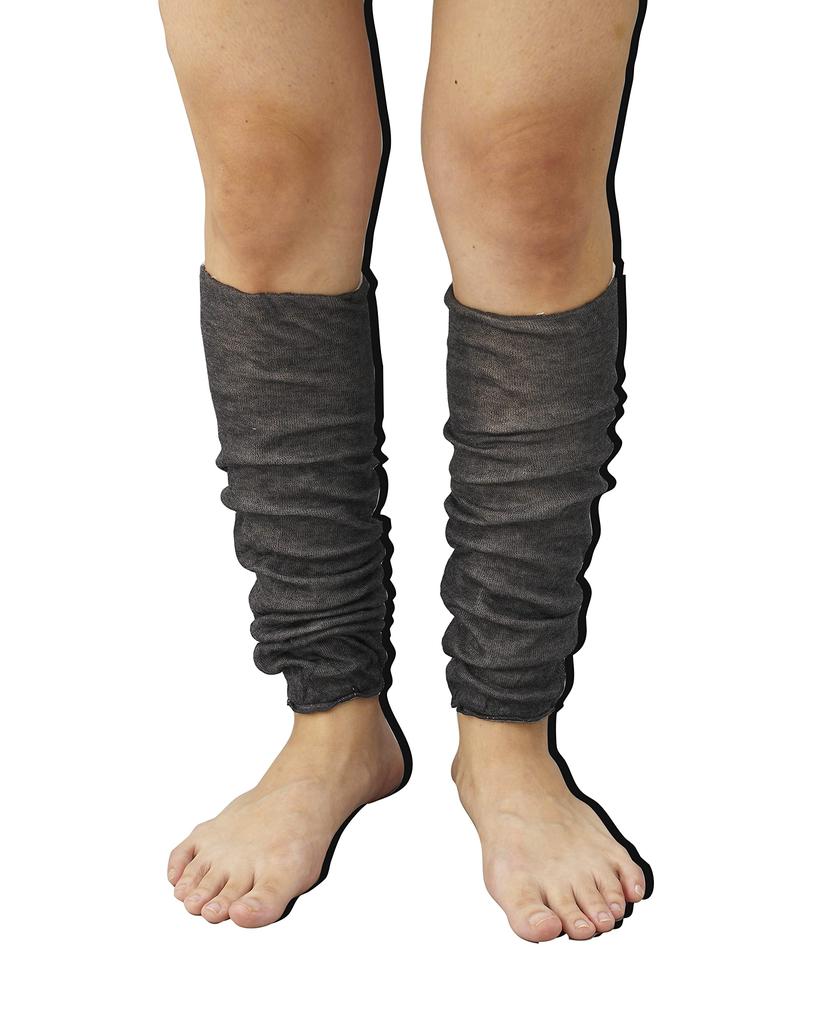 Soft Gauze Arm and Leg Warmers Made with Silk On the Skin Side In 42 Cm [sunayama] 95% [Made Japan] (approx. Length) (off-white)