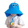 Kid Hat Summer Cap Sun Thin Breathable Large Brim Fisherman Hat Children UV Protection Going Out Beach Sun Caps