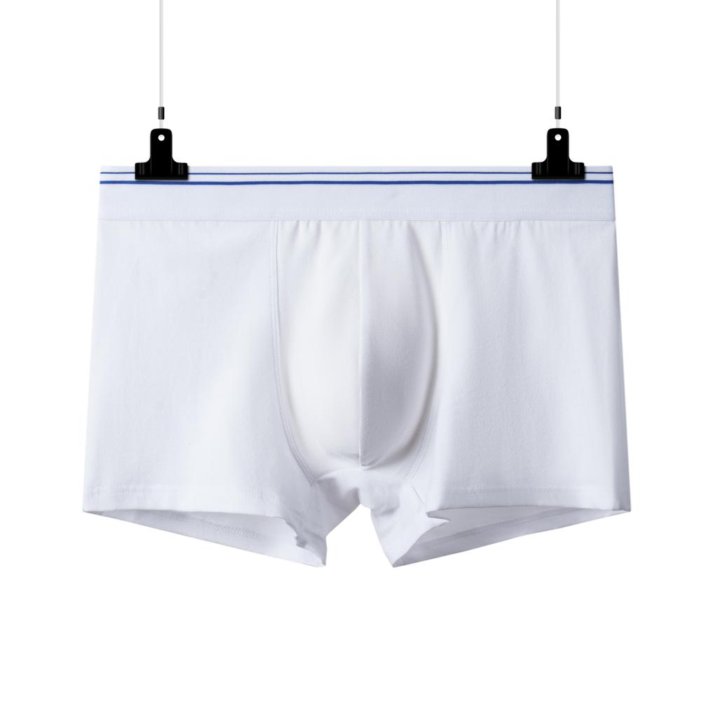 Weiße Unterwäsche Herren Boxershorts Baumwolle Schlüpfer Höschen Homme Unterhose für Paare Sexy Unterwäsche Unterhose