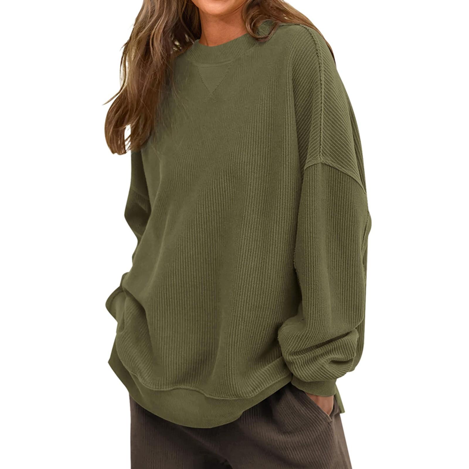 

Женские повседневные свободные рубашки модные топы футболки футболки M зелёный